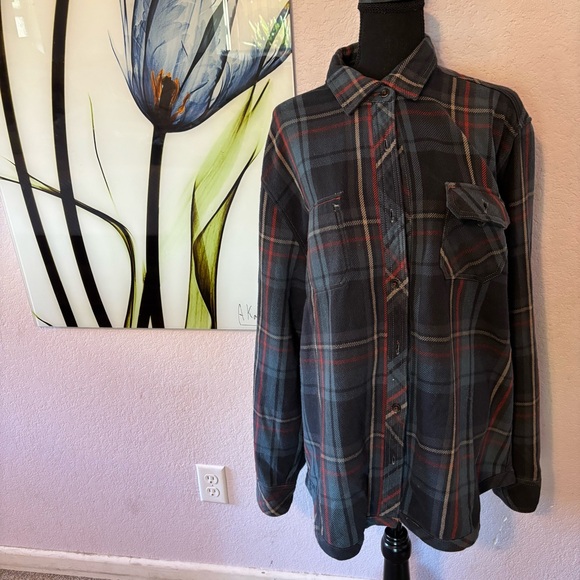 Men’s plaid shirt size large - Picture 1 of 5